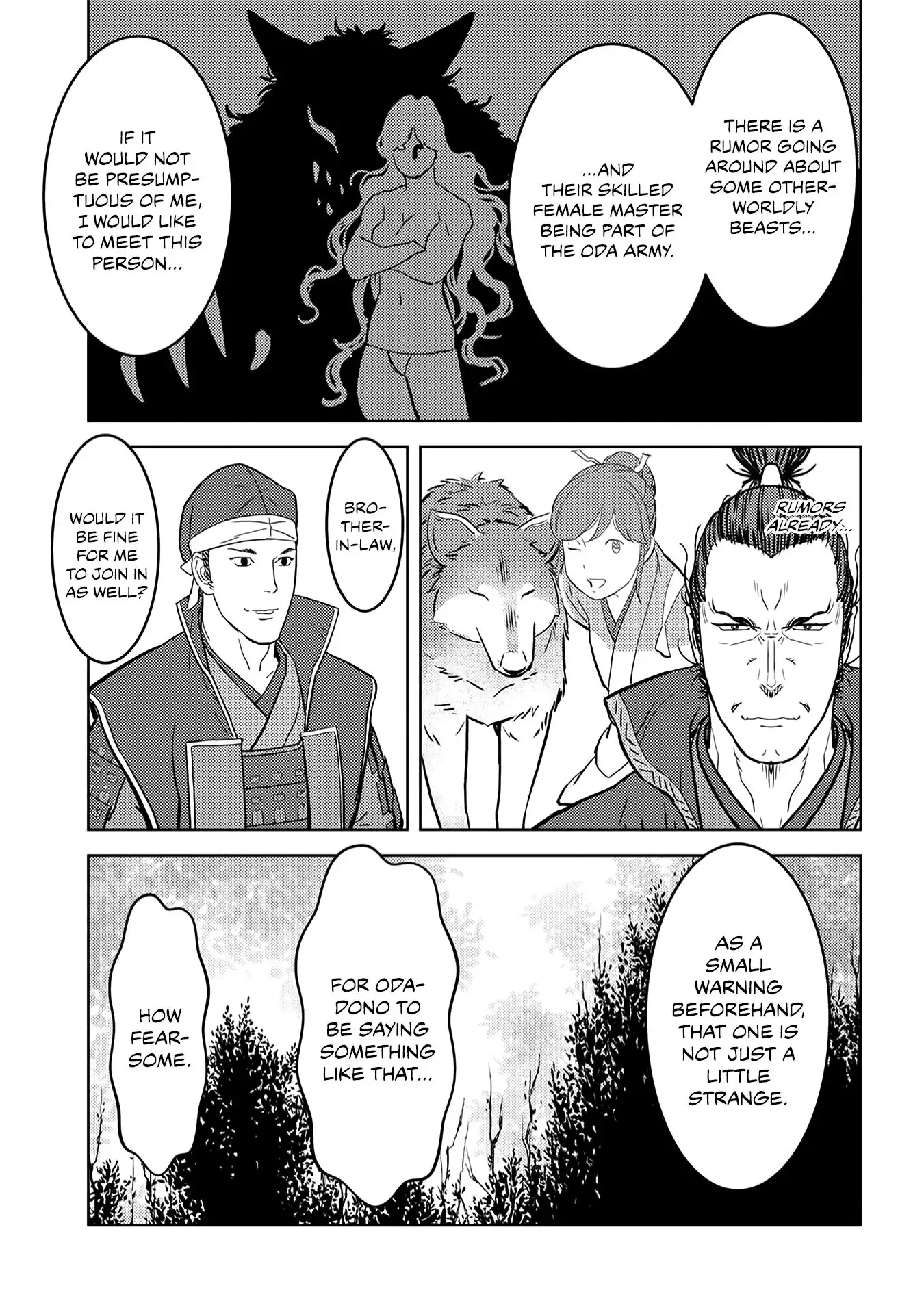 Sengoku Komachi Kuroutan: Noukou Giga Chapter 24 10